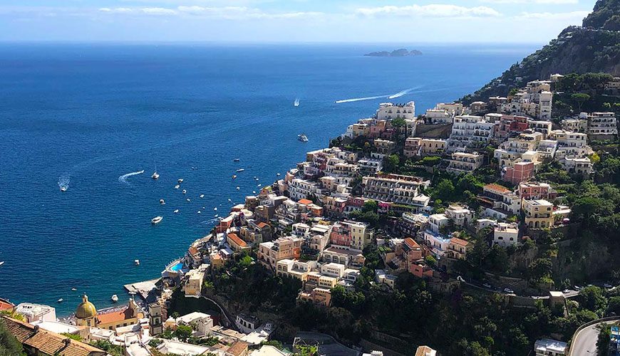 Positano holidays on the amalfi coast