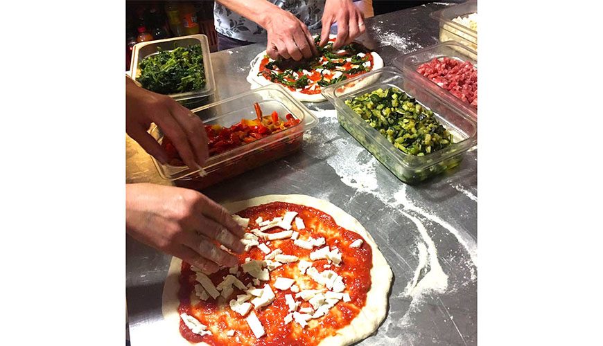 pizza making class amalfi coast
