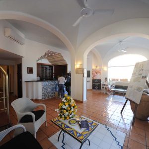 reception Hotel positano Amalfi Coast