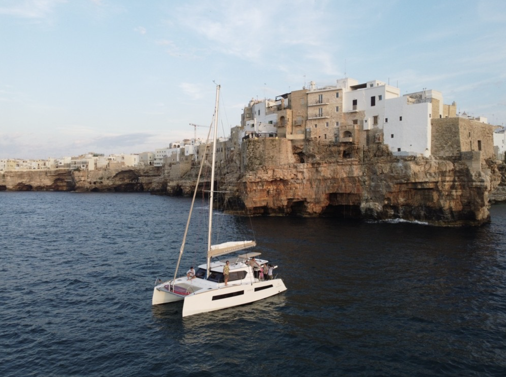 Day 6 | Catamaran Excursion Polignano a Mare with Lunch